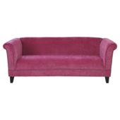Millie Large Fabric Sofa Pink
