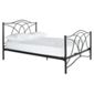 Hampshire Metal Bed Black Single