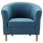 Tub Fabric Accent Chair Teal