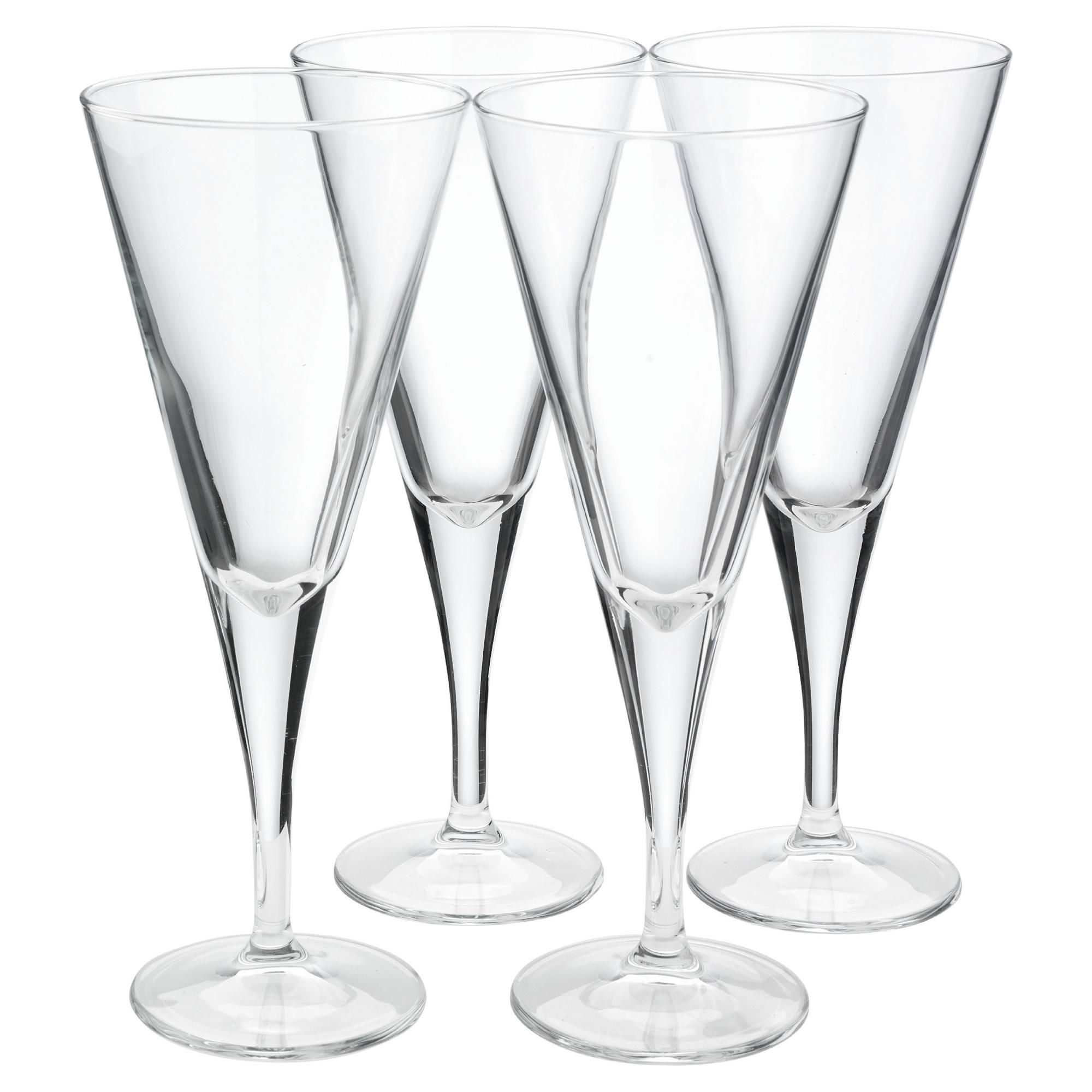 Tesco conical wine glasses, 4 pack