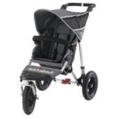 Out 'n' About V2 Nipper 360, 3 wheeler Single Pushchair, Charcoal