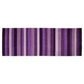 Tesco Rugs - Stripe runner plum 67x200cm