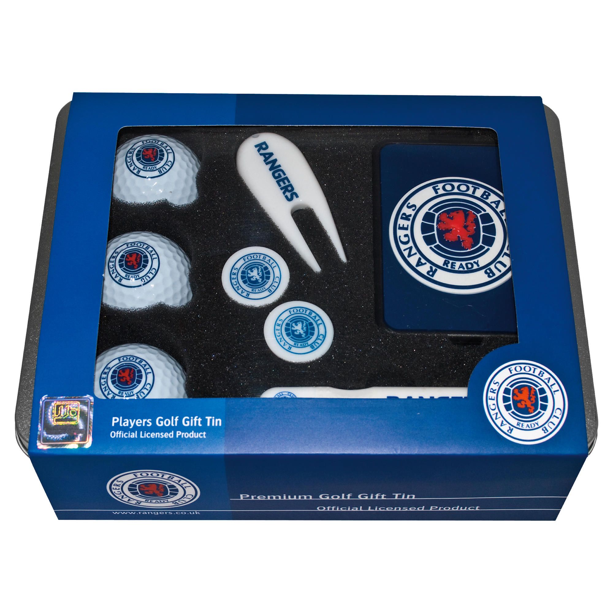 Rangers Premium Golf Tin Set