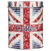 Tesco Union Jack coffee canister
