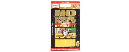 Image of Unibond No More Nails Removable Strips, 10 Pack