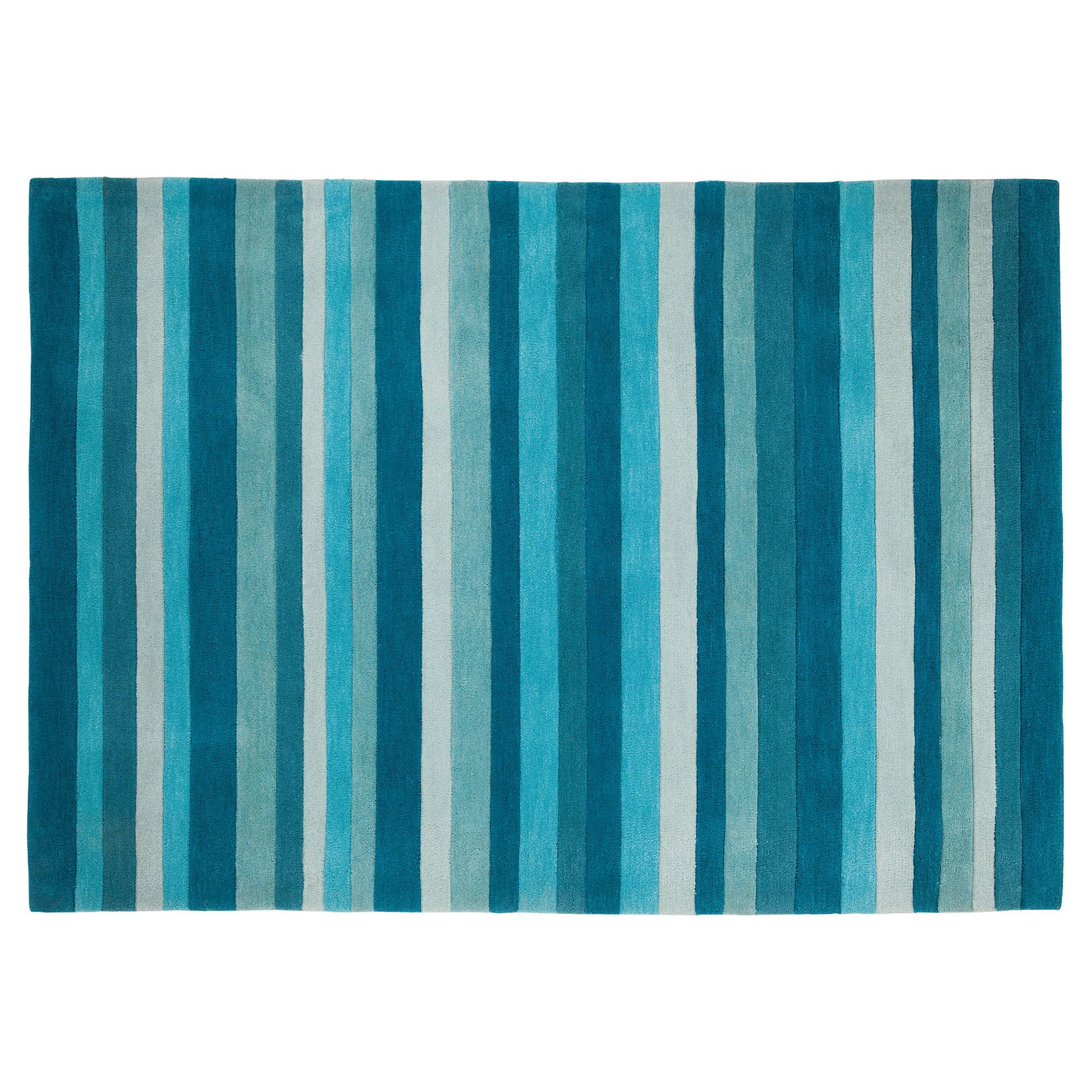 Tesco Stripes rug teal 150x240cm
