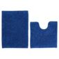 Tesco Pedestal And Bath Mat Set Electric Blue