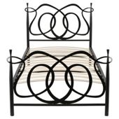Connecticut Single Bed Frame, Black