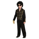 Michael Jackson Black Military Jacket Small