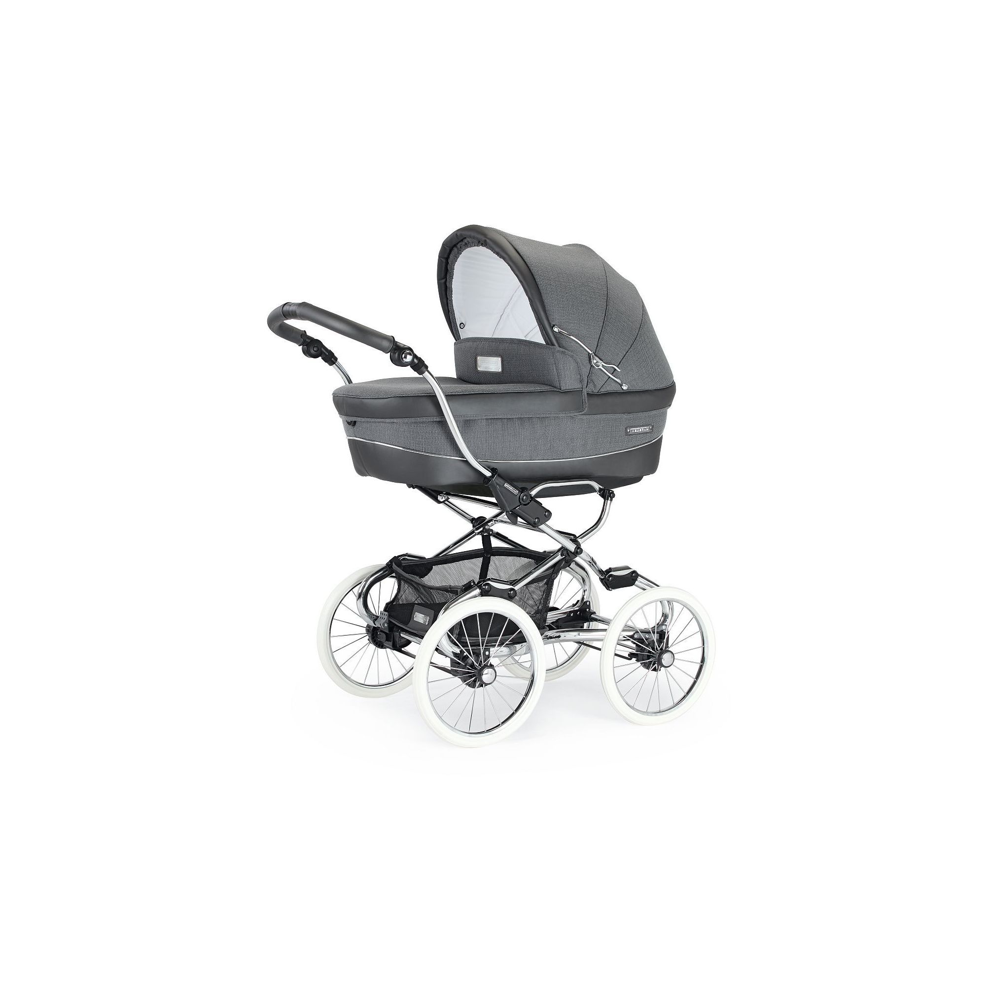 Bebecar Stylo Class Combination Pram, Pewter at Tesco Direct