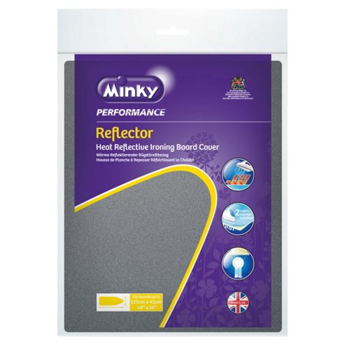 Image of Minky Reflector Ironing Board Cover 125cm X 45cm