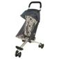 Back Pack 3 Wheeler Pushchair, Grey & Black