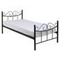 Monroe Single Bed Frame, Black
