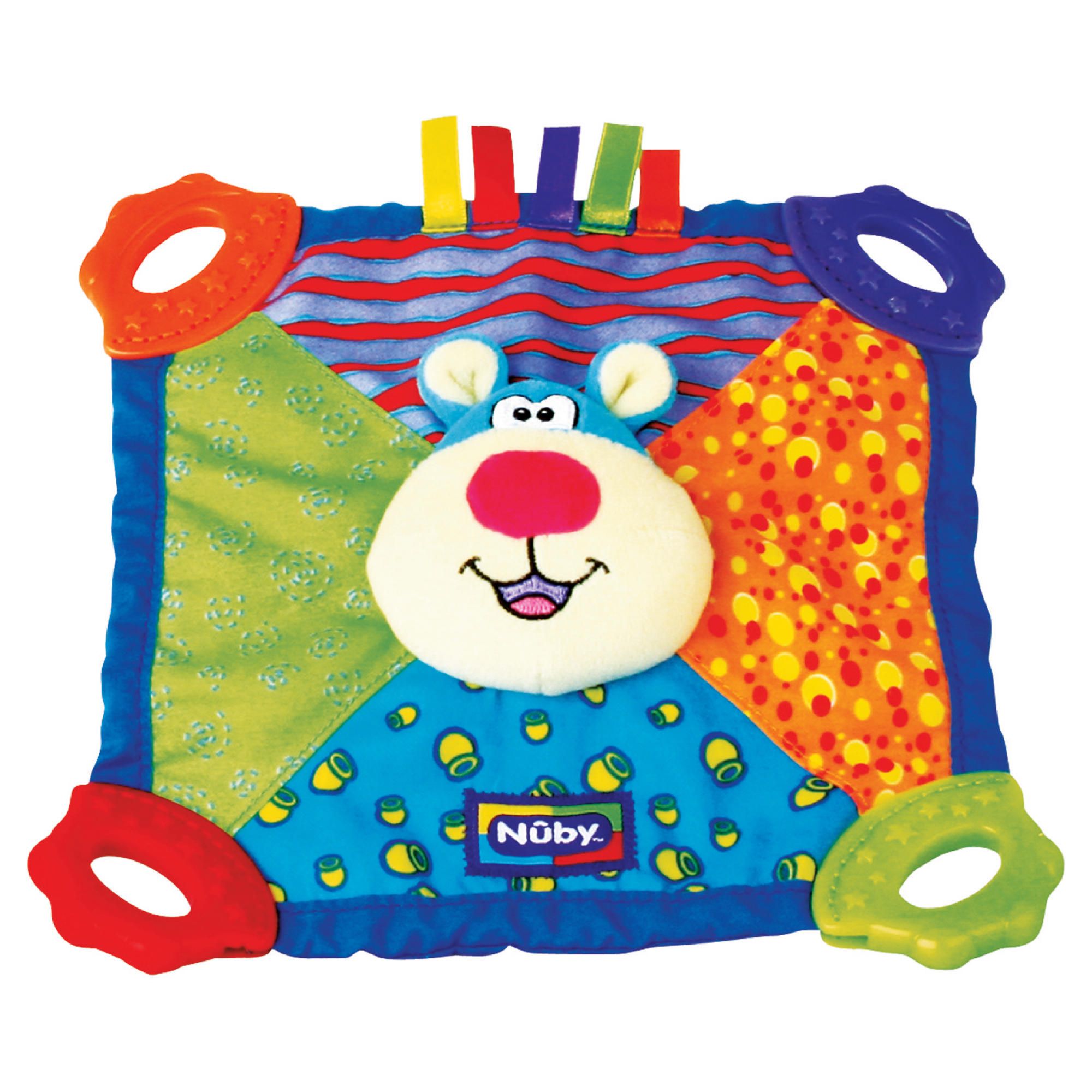 Nuby Teether Blanket Multi Coloured