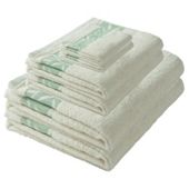 F&F home Leaf Towel Bale Ivory