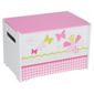 Daisy Toy Box, Pink & White