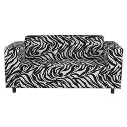 Stanza Fabric Medium Sofa Zebra