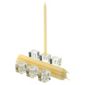 Taper candles with holders, 12 pack