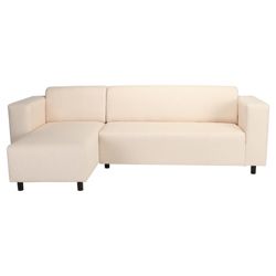 Stanza Fabric Corner Natural Left Hand Facing