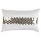 F&F Home Sequin Panel Cushion, Ivory