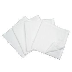 Tesco Set of 4 Napkins, White