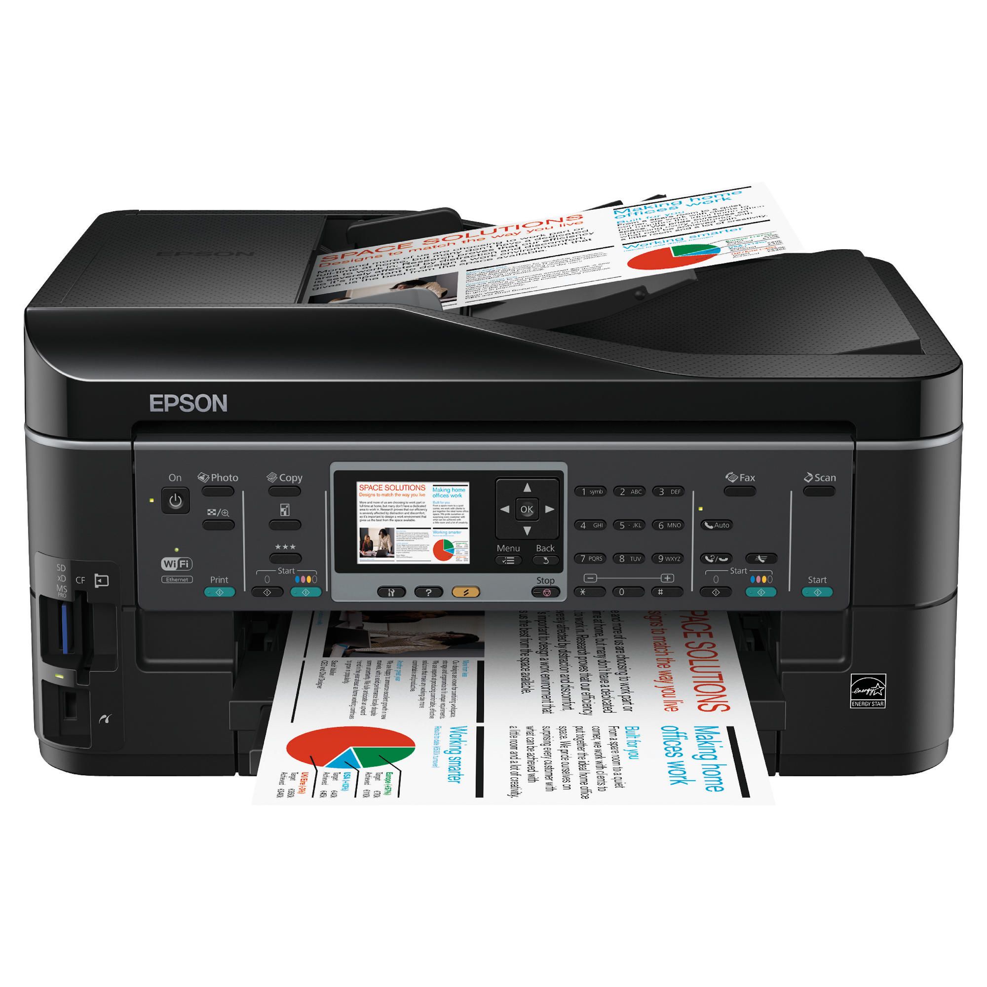 Epson Stylus BX630FW AIO Wireless (Print, Copy, Scan and Fax) Inkjet Printer