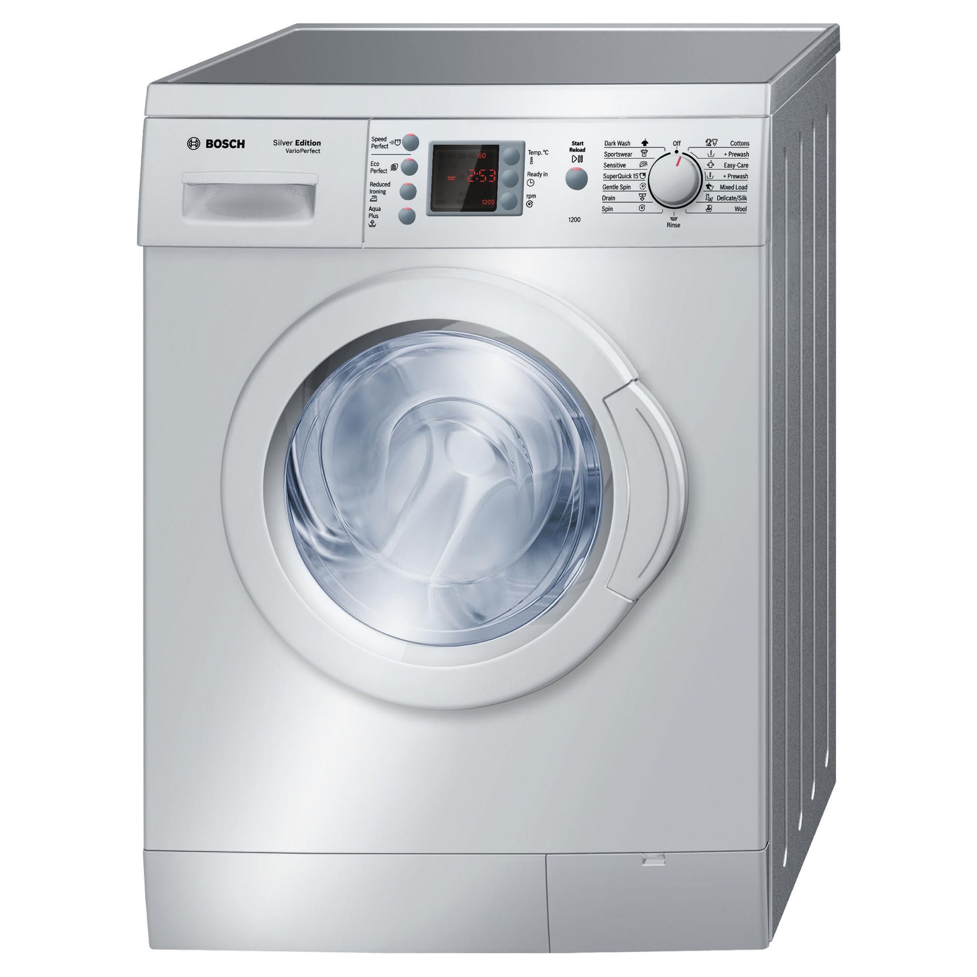 Bosch Exxcel WAE244S1GB silver 7kg 1200 rpm washing machine