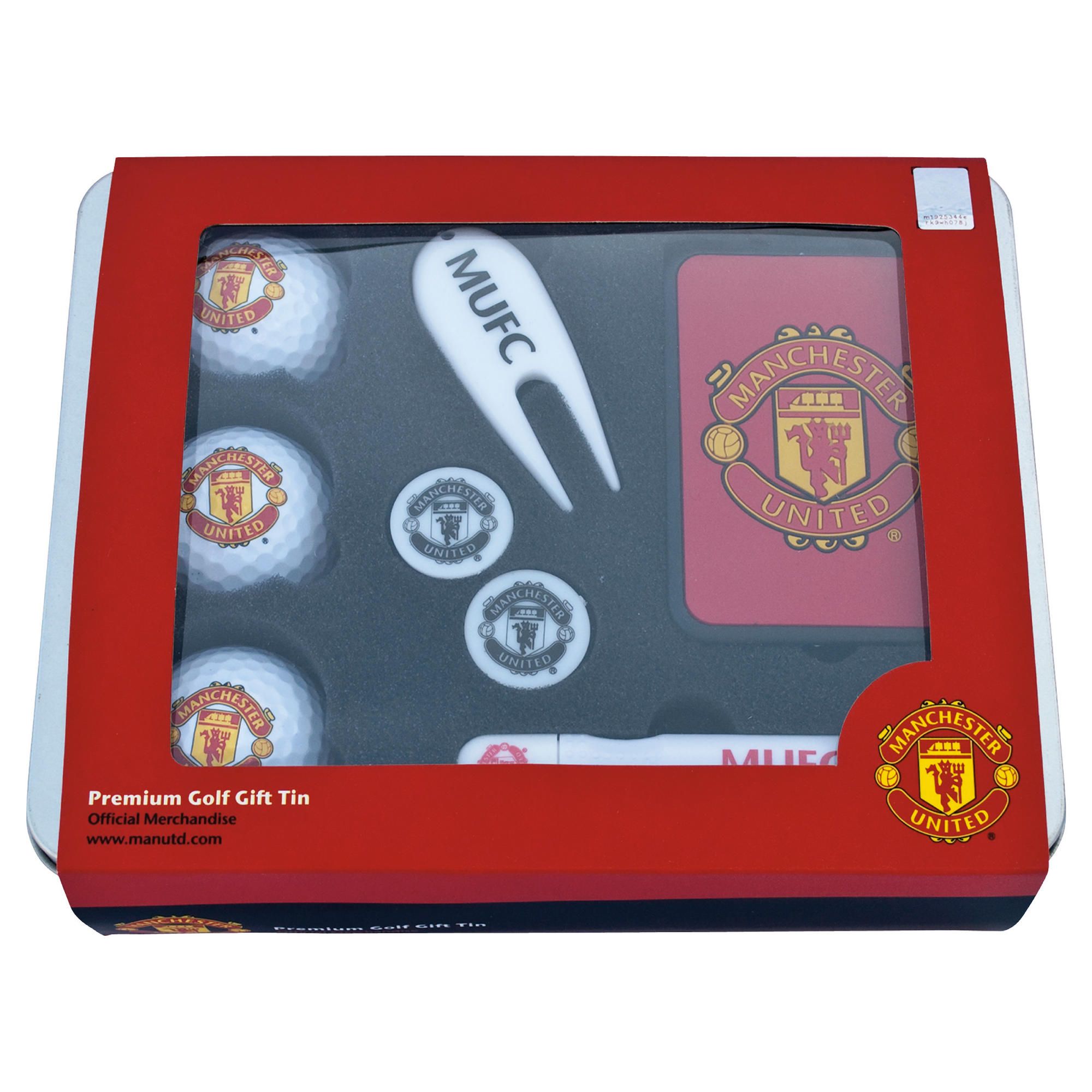 Manchester United Premium Golf Tin Set