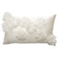 F&F Home 3d flower cushion, ivory