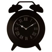 Tesco Clocks Double Bell Wall Clock