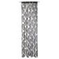 Tesco Damask voile W137xL229cm (54x90"), Black