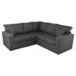 Maison Fabric Corner Sofa Gunmetal