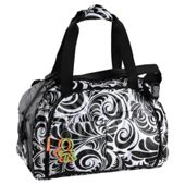 Okiedog Equinox Shuttle Travel Baby Changing Bag, Black & White