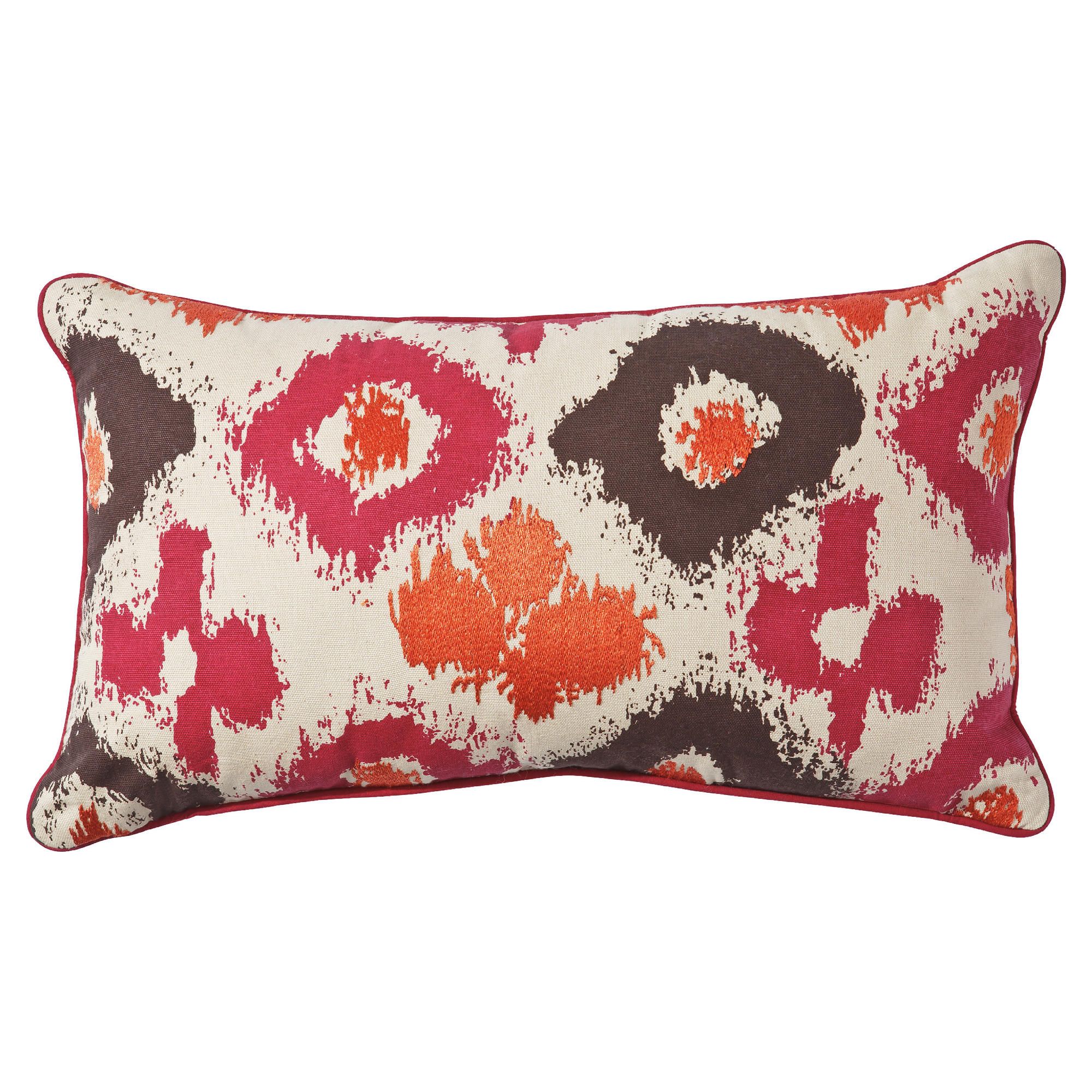 F&F Home ikat cushion red F&F Home ikat cushion red