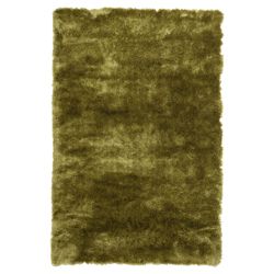 Tesco Rugs Luxurious shaggy rug green 120x170cm