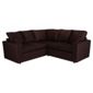 Maison Fabric Corner Sofa Chocolate