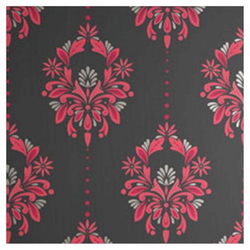 Image of Dulux Antoinette Wallpaper, Fuschia