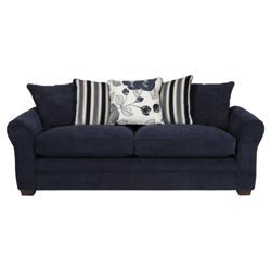 Amelie Large Fabric Scatter Back Navy