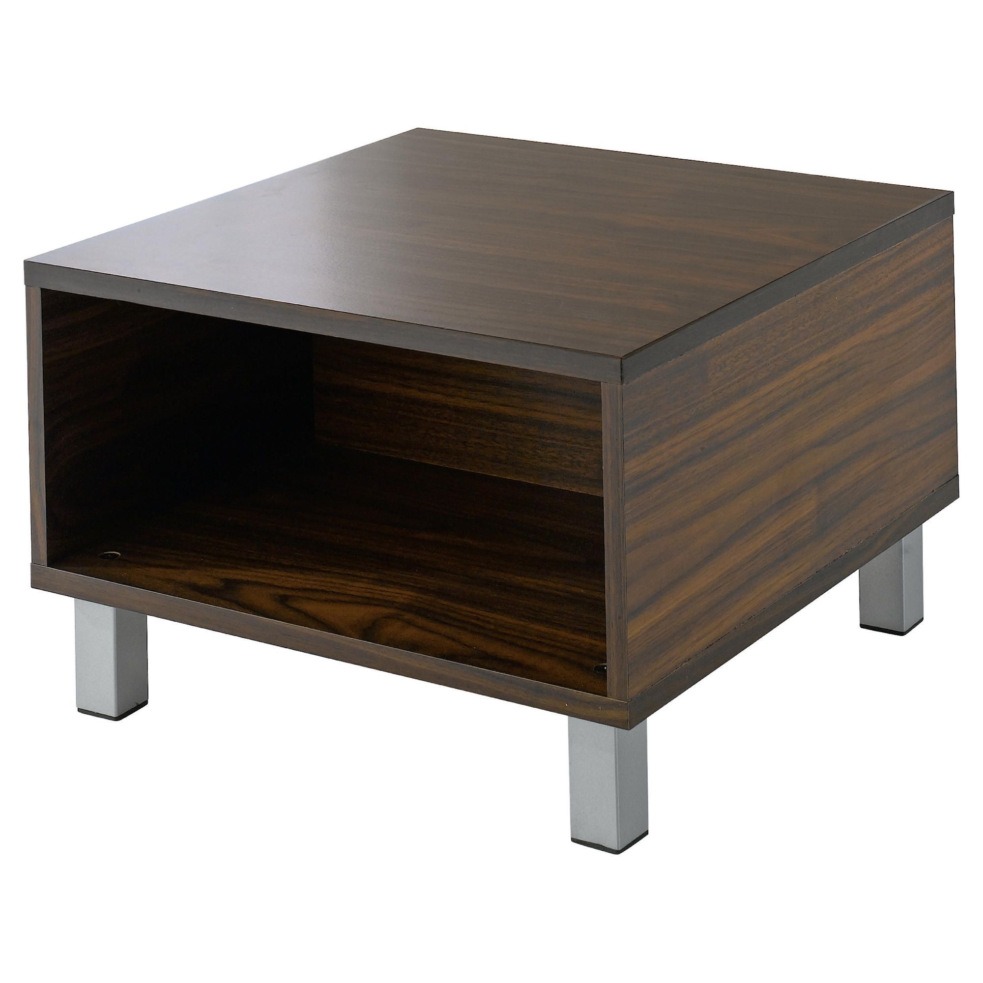 Tribeca Side Table, Walnut-effect