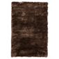 Tesco Rugs Luxurious shaggy rug chocolate 70x140cm