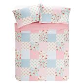 Patchwork Floral Print Duvet Double