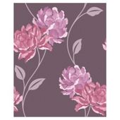 Dulux Wallpaper Peony Damson 1 Roll