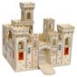 Melissa & Doug Folding Wooden Medieval Castle