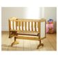 Saplings Gracie Crib & Foam Mattress, Pine & Ivory