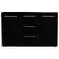 Milan High Gloss Sideboard Large / Black