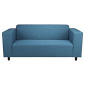 Stanza Fabric Medium Sofa Teal