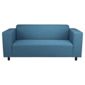 Stanza Fabric Medium Sofa Teal