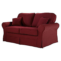 Louisa Loose Cover Only for Sofa Bed Jaquard, Wine Louisa Loose Cover Only for Sofa Bed Jaquard, Wine