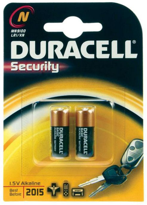 Image of Duracell 2 Pack Mn9100 1.5v Alkaline Batteries