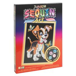 KSG Crafts Junior Sequin Art Puppy